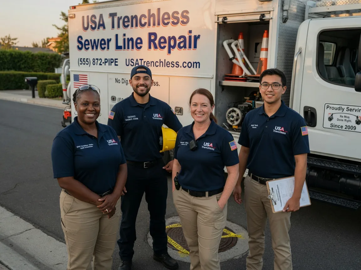 Sewer Line Repair company in Santa Maria, TX